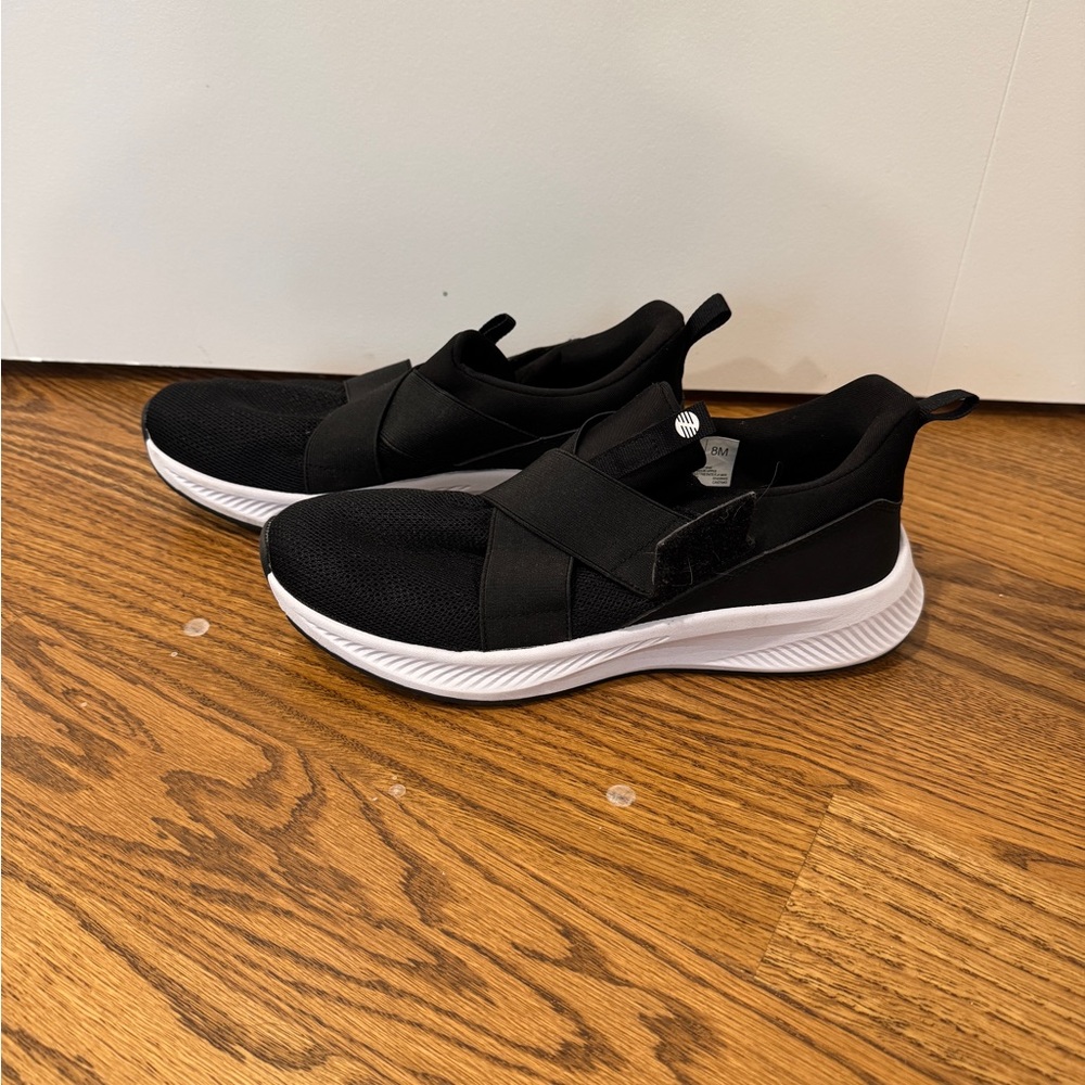 Zella Black Slip-On Sneakers